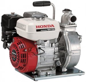 Honda WH15 1.5" GX120 Petrol-Engined Water Pump with Carry Handle - 370 Lpm